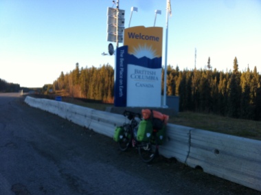The very start of the Cassiar highway.
